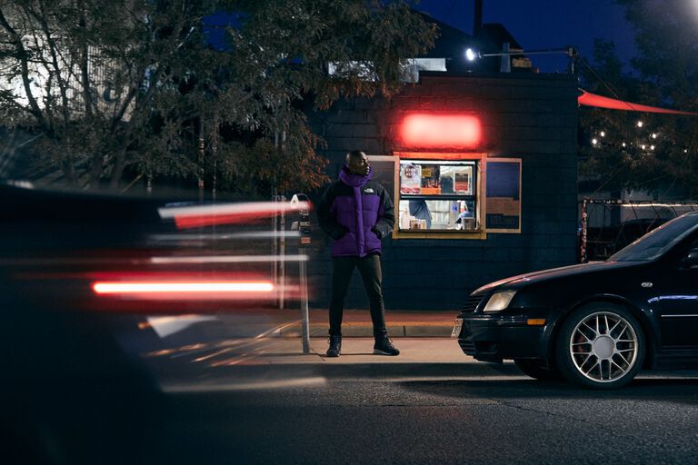 City lifestyle Him down parka 