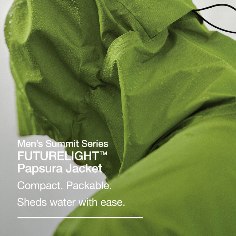 Men's Green Summit Series FUTURELIGHT Papsura Jacket.