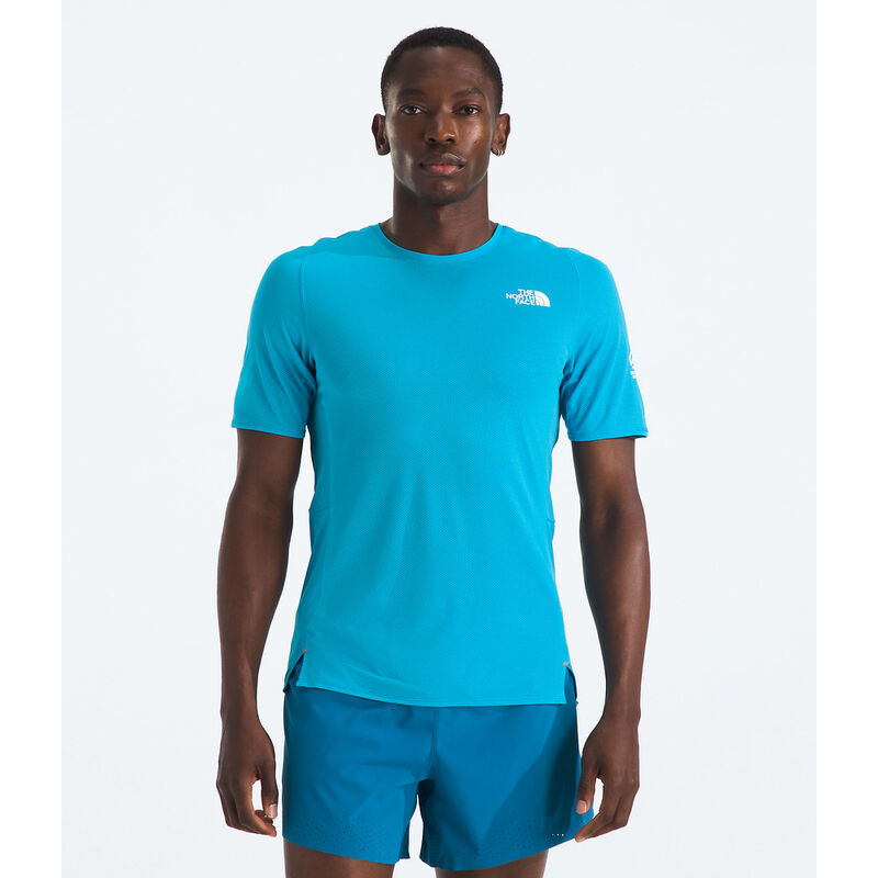 Men's Summit Series High Trail Short-Sleeve Tee, MERIDIAN BLUE, hi-res image number 1