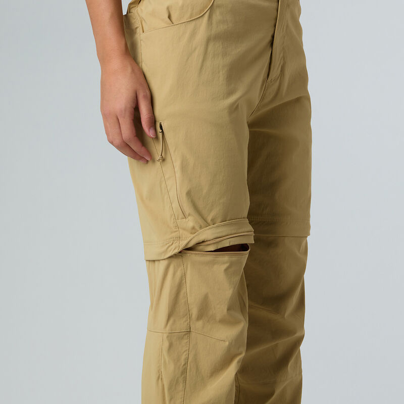 Women's Exploration Convertible Regular Straight Pants, KHAKI STONE, hi-res image number 7