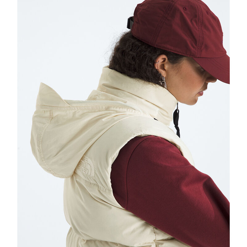 Women's 1996 Retro Nuptse DTM Vest, WHITE DUNE, hi-res image number 7