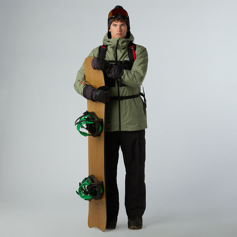 Men's Fourbarrel Triclimate&reg; Jacket, BARK MIST-TNF BLACK, hi-res image number 5