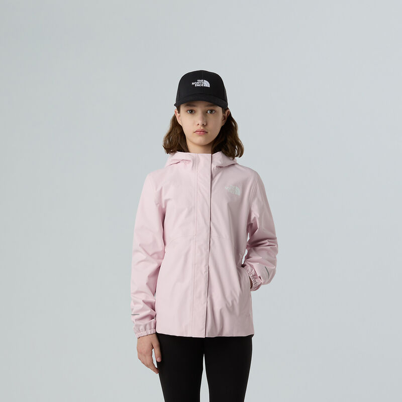 Girls' Antora Rain Jacket, PALE BLOSSOM, hi-res image number 1