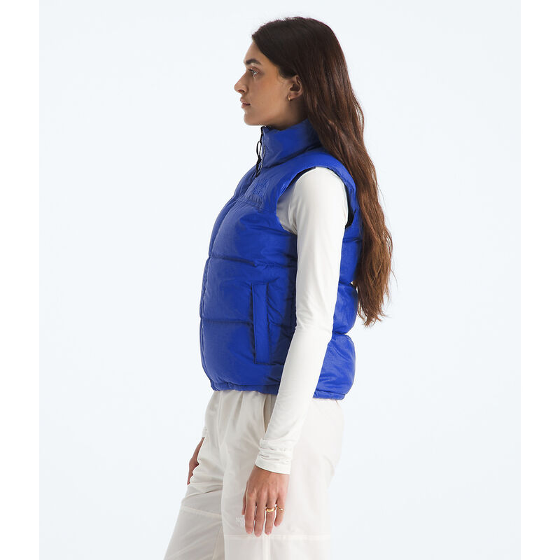Women's 1996 Retro Nuptse DTM Vest, TNF BLUE, hi-res image number 3