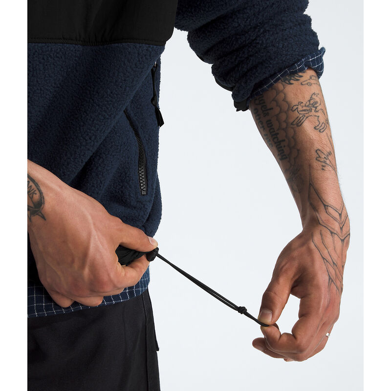 Men's Retro Denali Fleece Jacket, SUMMIT NAVY-TNF BLACK, hi-res image number 6