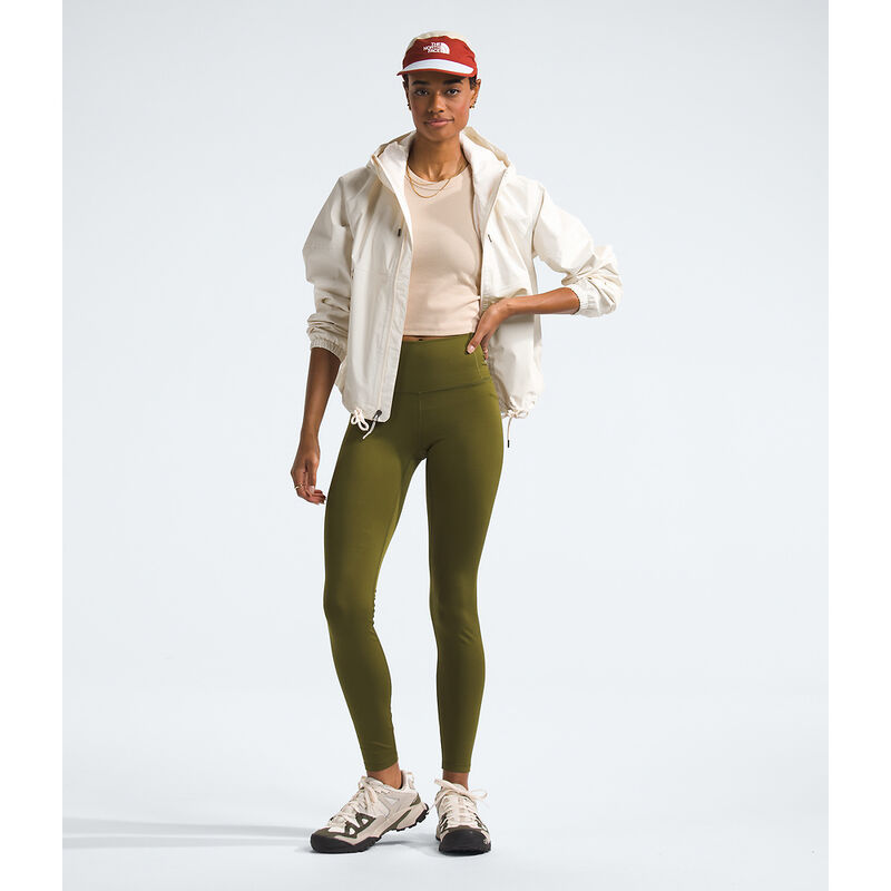 Women's Antora Rain Hoodie, WHITE DUNE, hi-res image number 2