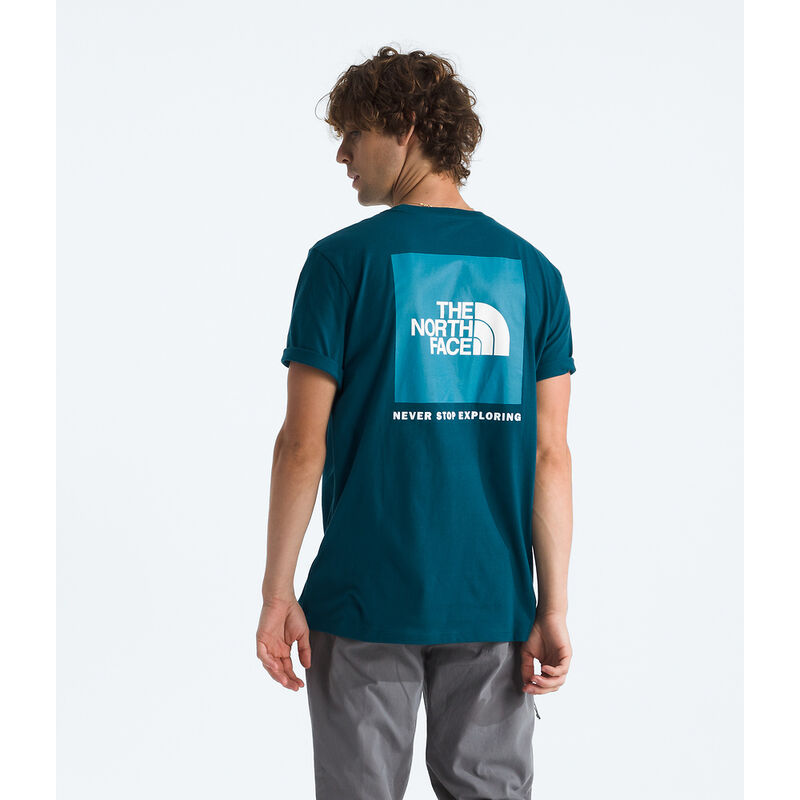 Men's Short-Sleeve Box NSE Tee, MIDNIGHT PETROL, hi-res image number 1