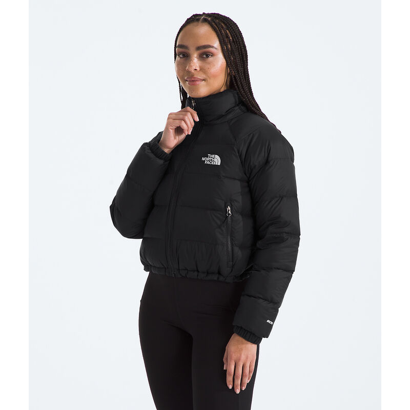 Women's Hydrenalite&trade; Down Short Jacket, TNF BLACK, hi-res image number 3