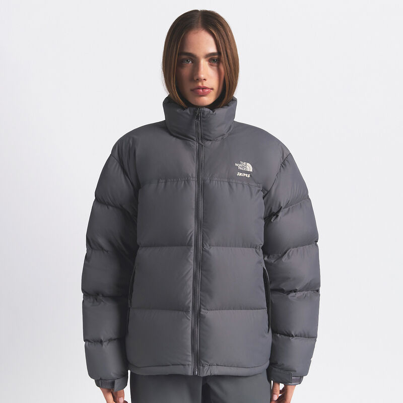 The North Face X SKIMS 1996 Nuptse Jacket, SK GUNMETAL, hi-res image number 1