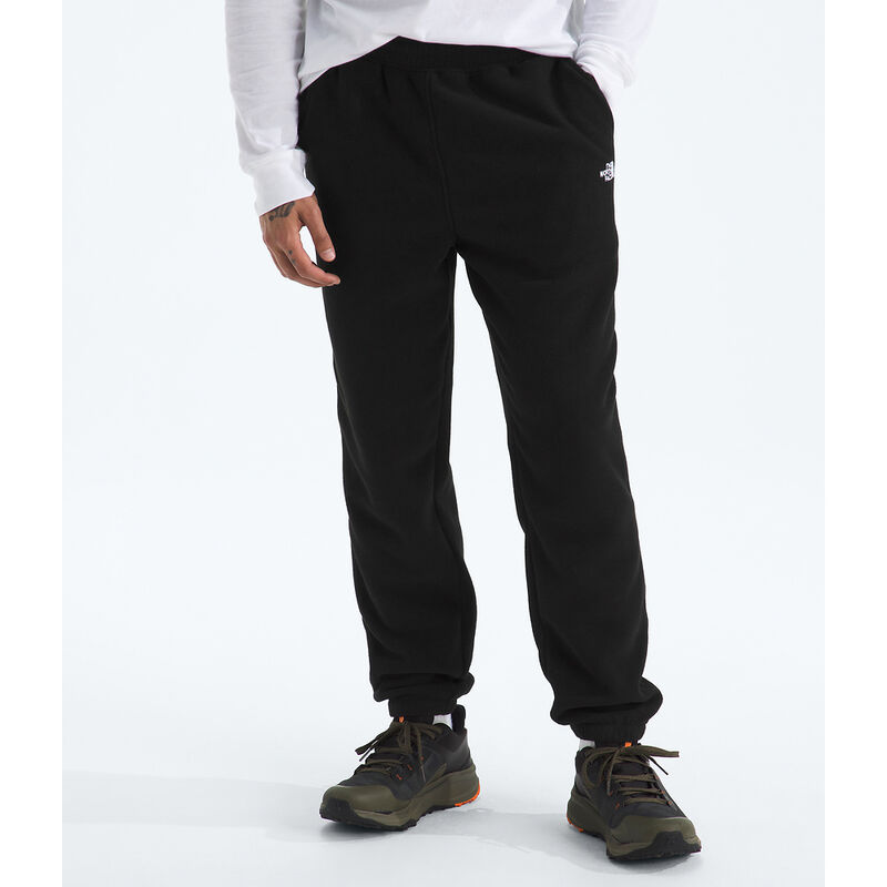 Men's Glacier Fleece Track Pants, TNF BLACK, hi-res image number 1