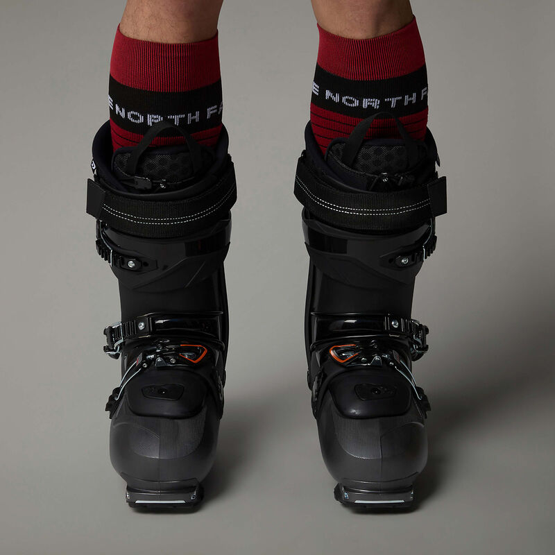 Performance Ski Socks, TNF BLACK-TNF RED, hi-res image number 6