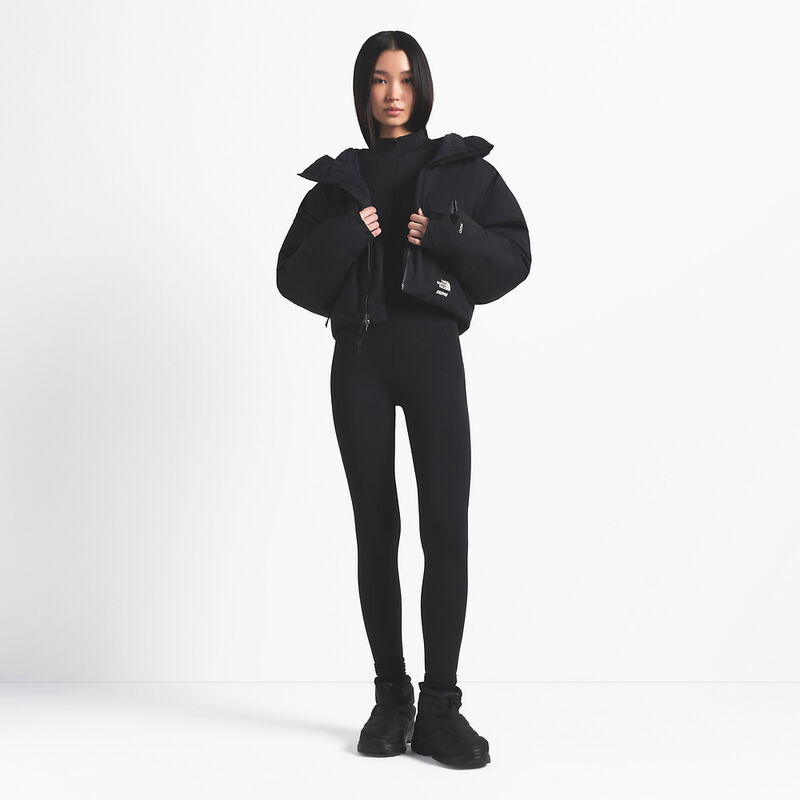 The North Face X SKIMS W Insulated Shell Jacket, SK ONYX, hi-res image number 4