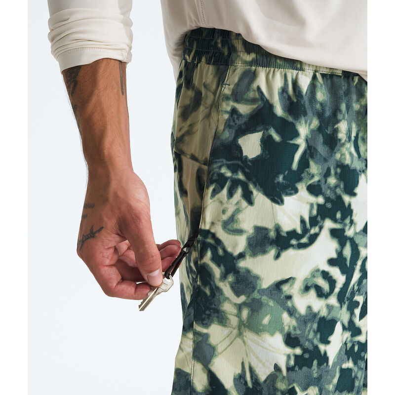 Men's Class V Pathfinder Pull-On 7" Shorts, DUCK GREEN LUX PRINT, hi-res image number 7