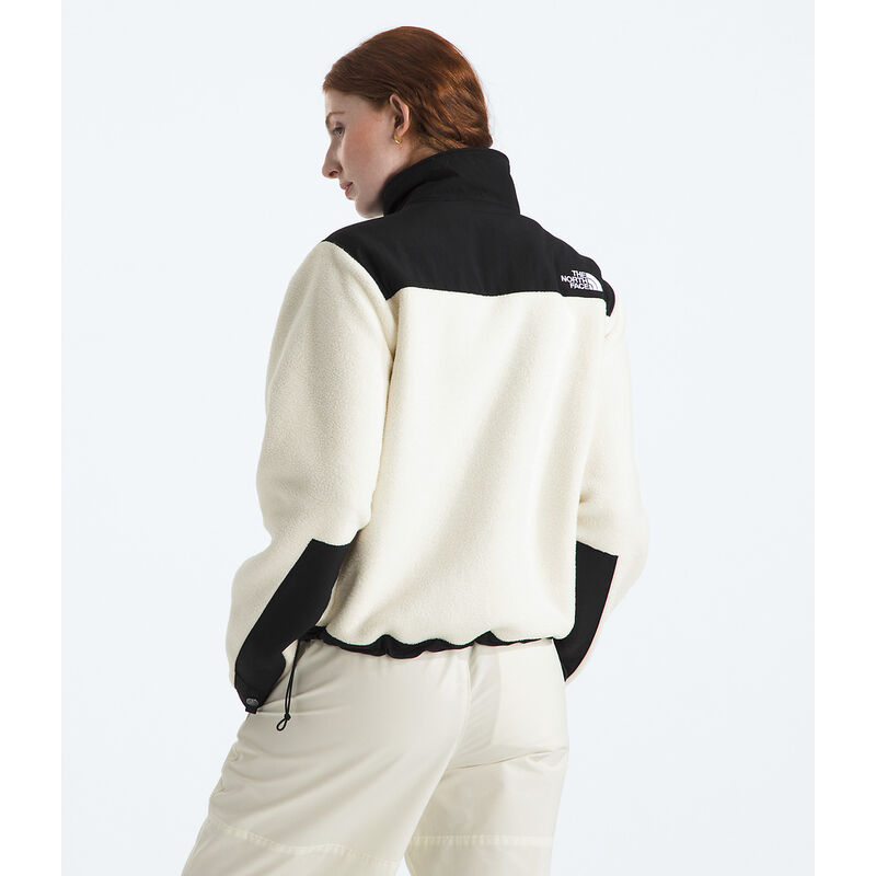 Women's Retro Denali Fleece Jacket, WHITE DUNE-TNF BLACK, hi-res image number 5