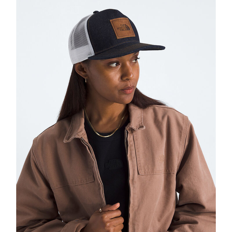 Half Dome Trucker, DENIM-LEATHER PATCH, hi-res image number 2