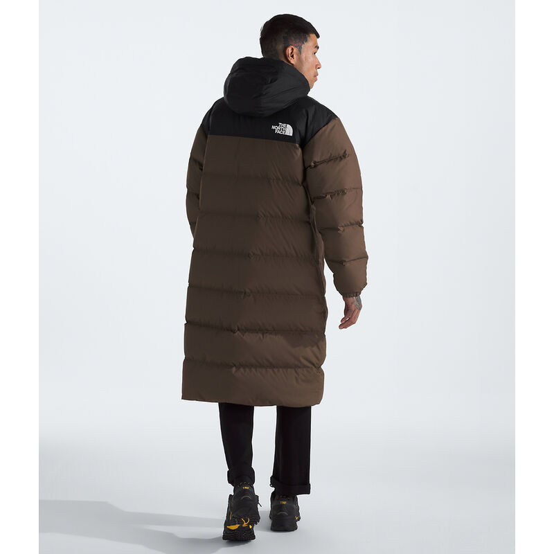 Men's Nuptse Parka, SMOKEY BROWN-TNF BLACK, hi-res image number 4