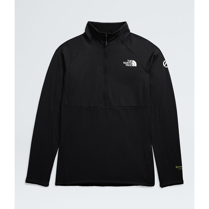 Women's Summit Series FUTUREFLEECE&trade; LT &frac12; Zip Jacket, TNF BLACK-NPF, hi-res image number 7
