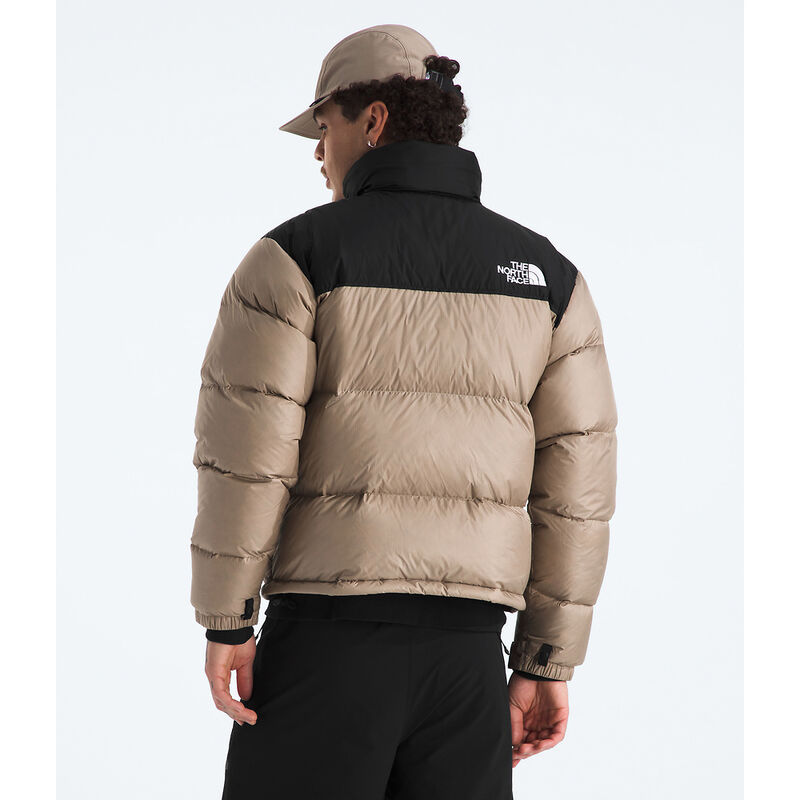 Men's 1996 Retro Nuptse Jacket, MUSHROOM GREY-TNF BLACK, hi-res image number 6