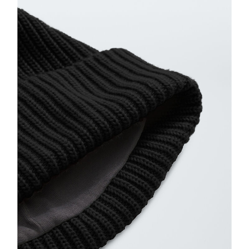 Kids' Salty Lined Beanie, TNF BLACK, hi-res image number 3