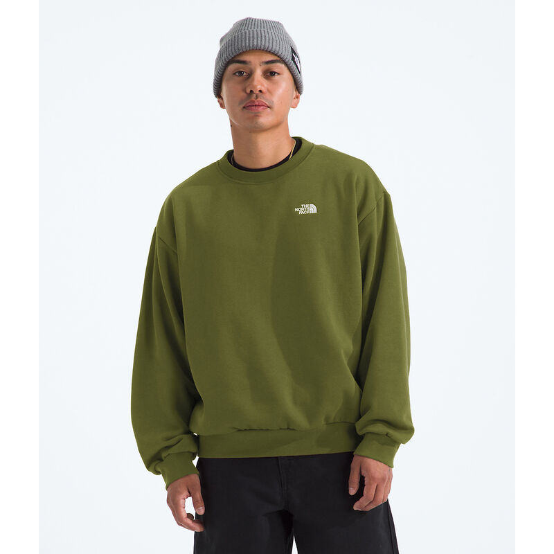Men's Evolution Simple Dome Oversized Crew, WOODLAND GREEN, hi-res image number 1