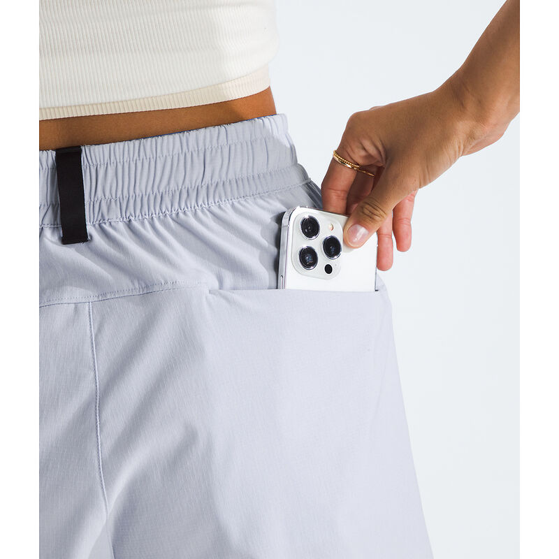 Women's Class V Pathfinder Pull-On 3" Shorts, MYSTIC HAZE, hi-res image number 6