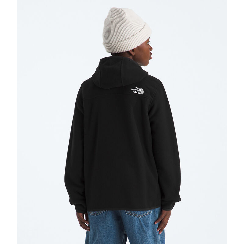 Teen Glacier Full Zip Hooded Jacket, TNF BLACK, hi-res image number 5