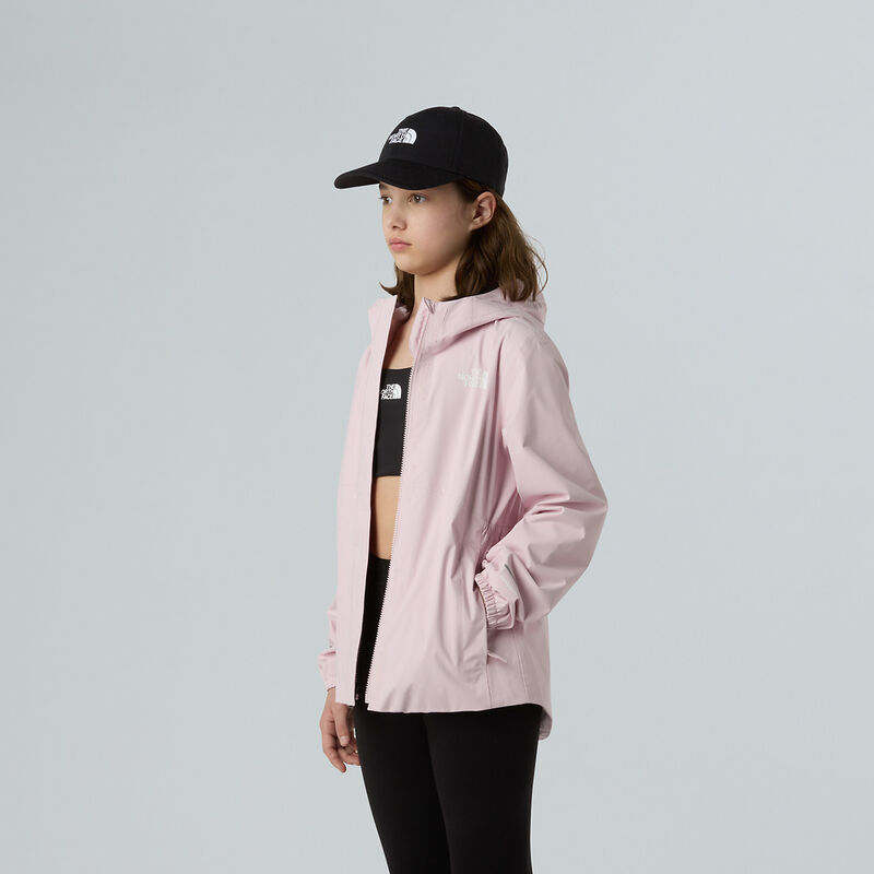 Girls' Antora Rain Jacket, PALE BLOSSOM, hi-res image number 4