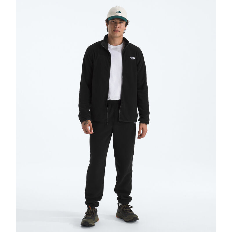 Men's Glacier Fleece Track Pants, TNF BLACK, hi-res image number 2