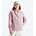 Women's Shelbe Raschel Hoodie, METAL PINK, swatch
