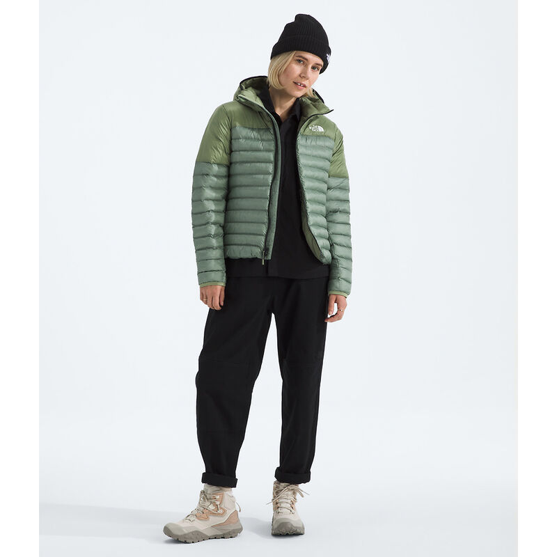 Women's Terra Peak Hooded Jacket, SLATE MOSS-BARK MIST, hi-res image number 2