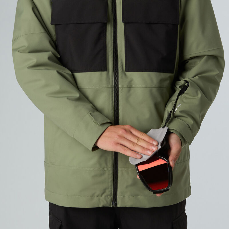 Men's Fourbarrel Triclimate&reg; Jacket, BARK MIST-TNF BLACK, hi-res image number 9