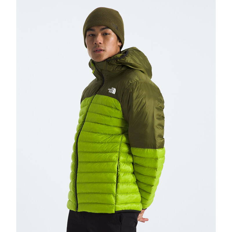 Men's Terra Peak Hooded Jacket, MEADOW GRASS-FOREST OLIVE, hi-res image number 3