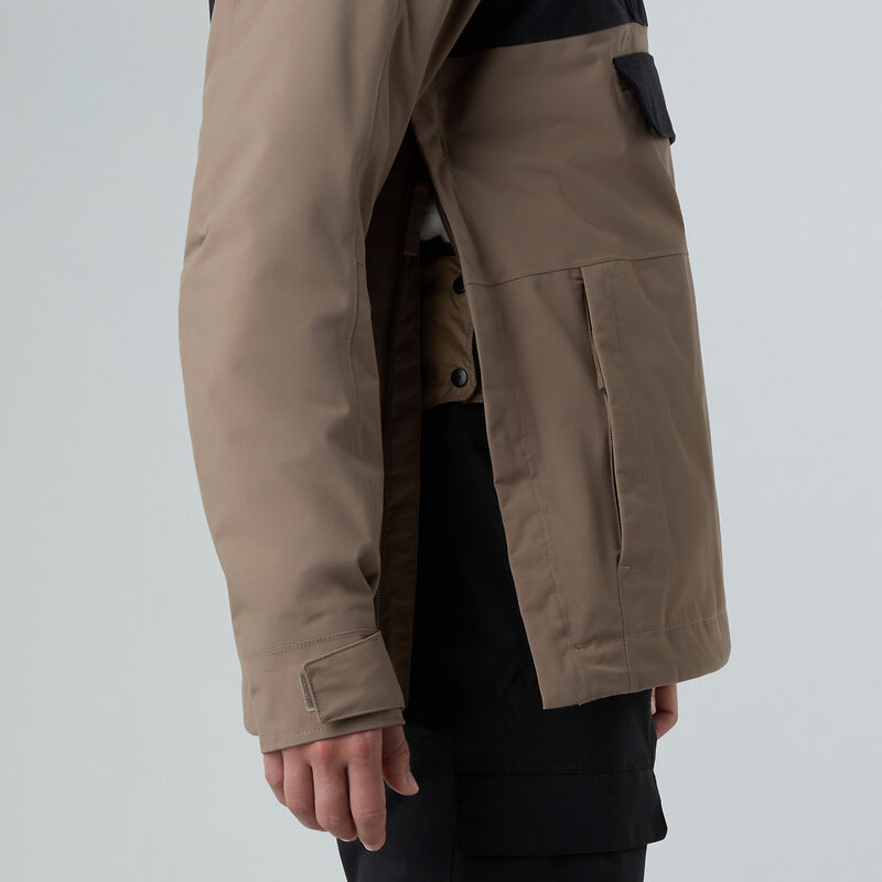 Women's Driftview Anorak, MOCHA BROWN-TNF BLACK, hi-res image number 9