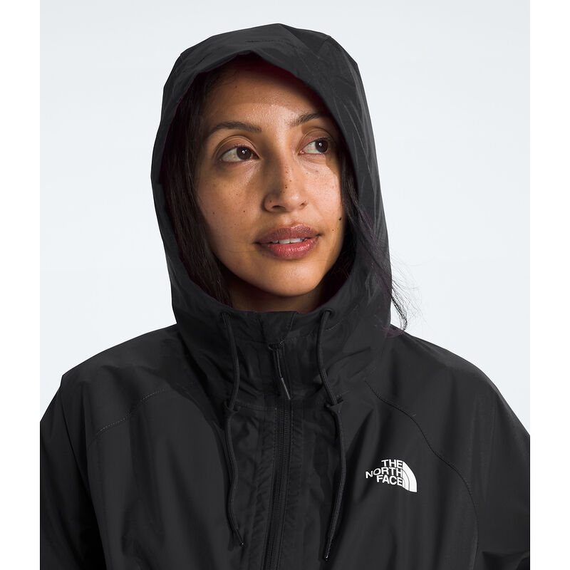 Women's Antora Rain Hoodie, TNF BLACK-NPF, hi-res image number 5