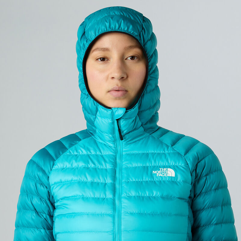 Women's Bettaforca LT Down Hooded Jacket, GALACTIC BLUE-DEEP TEAL, hi-res image number 7