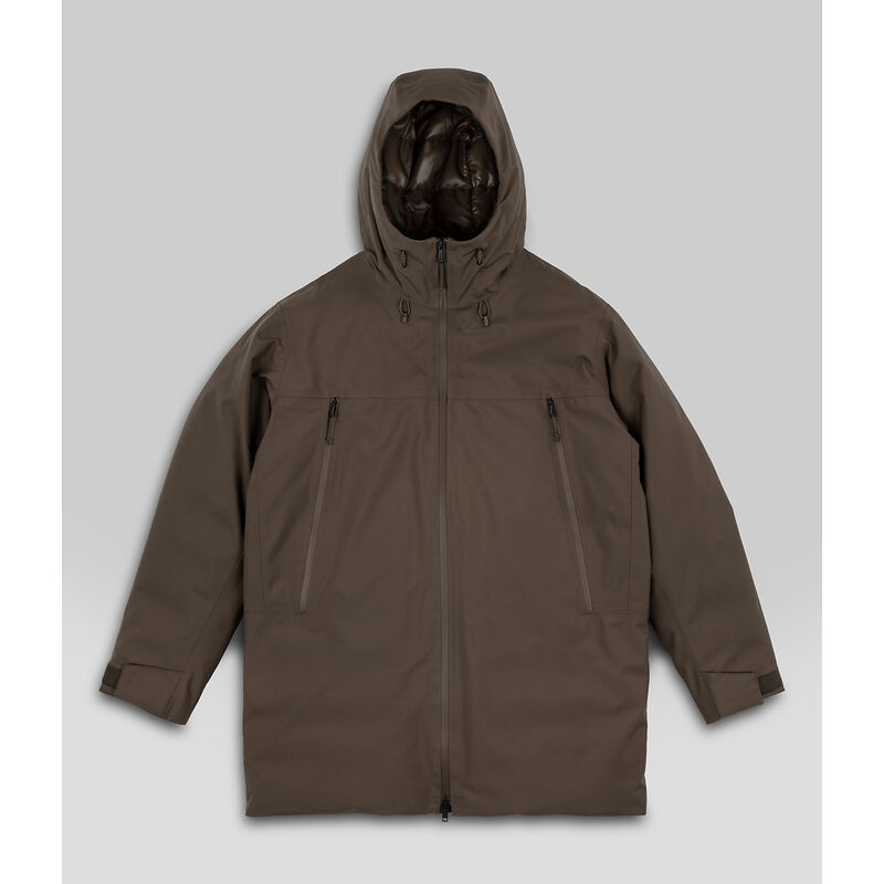 Men's TNF Range Down Parka, SMOKEY BROWN, hi-res image number 1