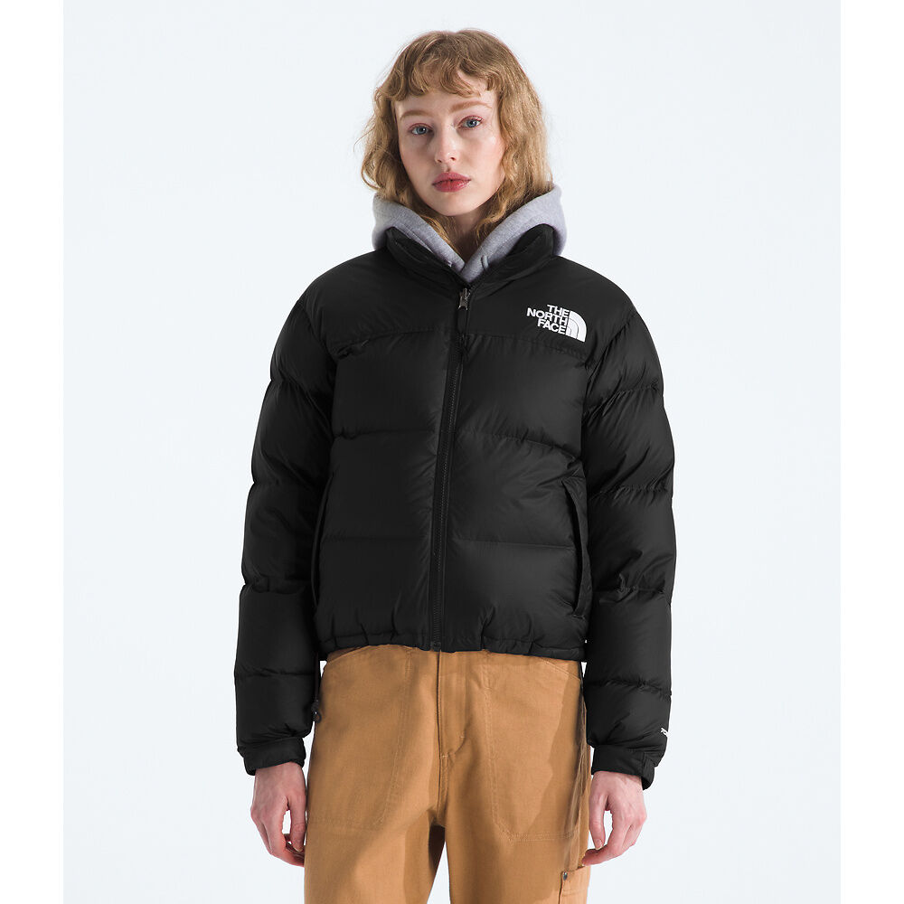 Women's 1996 Retro Nuptse Jacket TNF BLACK-R Insulated The