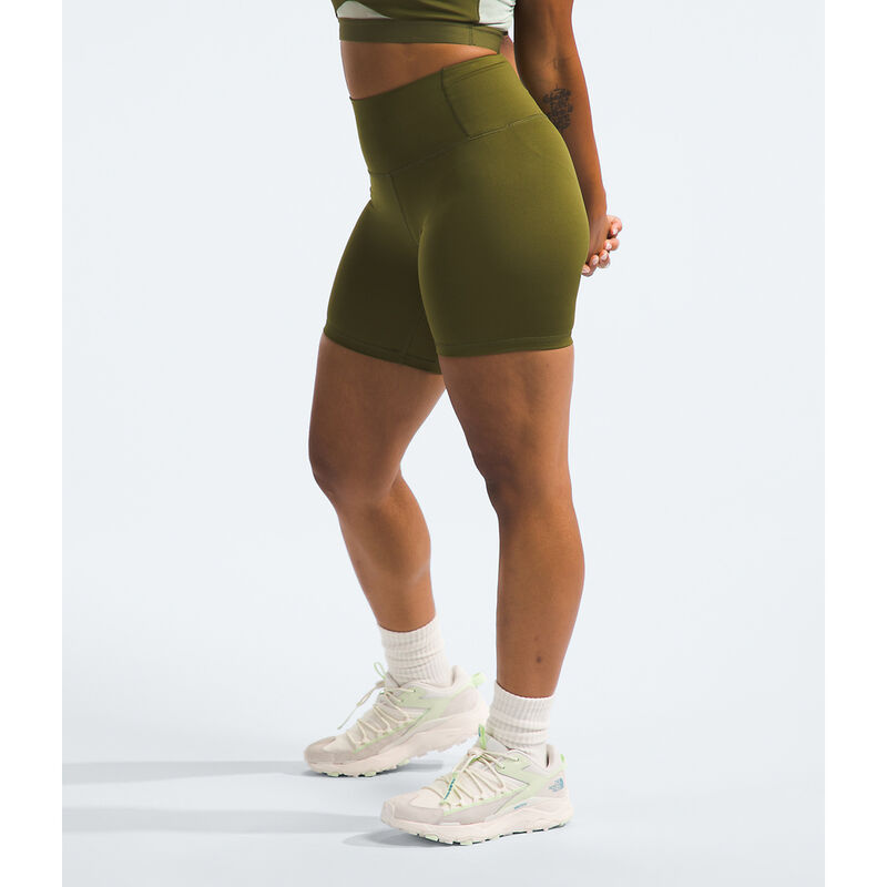 Women's Dune Sky Tight Shorts, FOREST OLIVE, hi-res image number 3