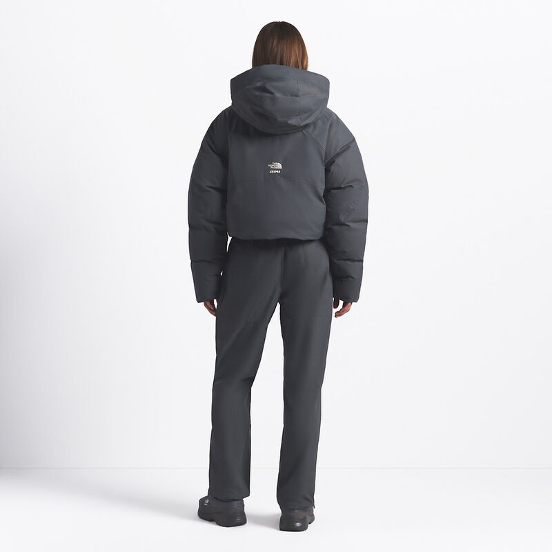 The North Face X SKIMS W Insulated Shell Jacket, SK GUNMETAL, hi-res image number 2