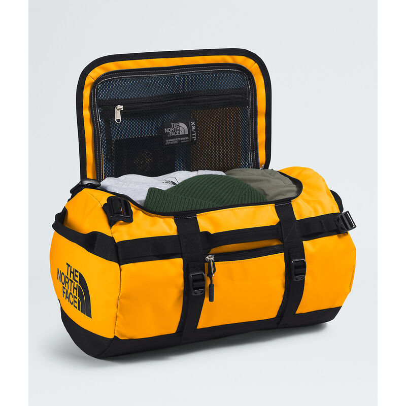 Base Camp Duffel - Extra Small (31L), SUMMIT GOLD-TNF BLACK-NPF, hi-res image number 4