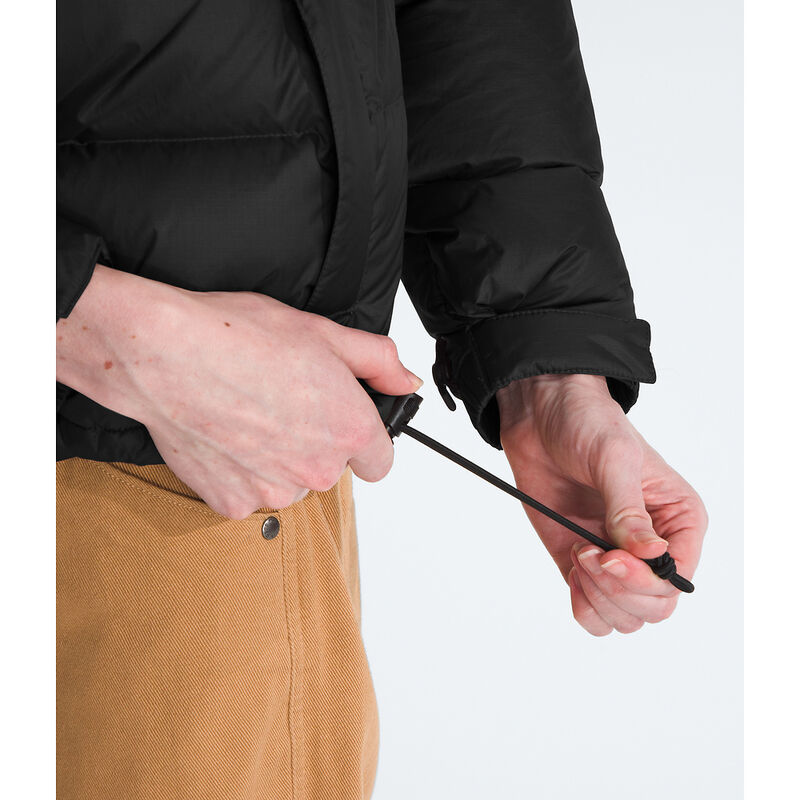 Women's 1996 Retro Nuptse Jacket, TNF BLACK-RECYCLED DOWN, hi-res image number 7