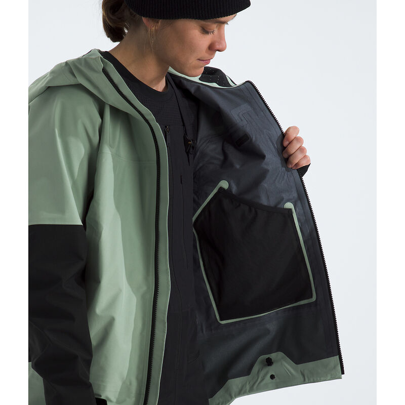 Women's Summit Series Eastwall GORE-TEX Jacket, SLATE MOSS-TNF BLACK, hi-res image number 4