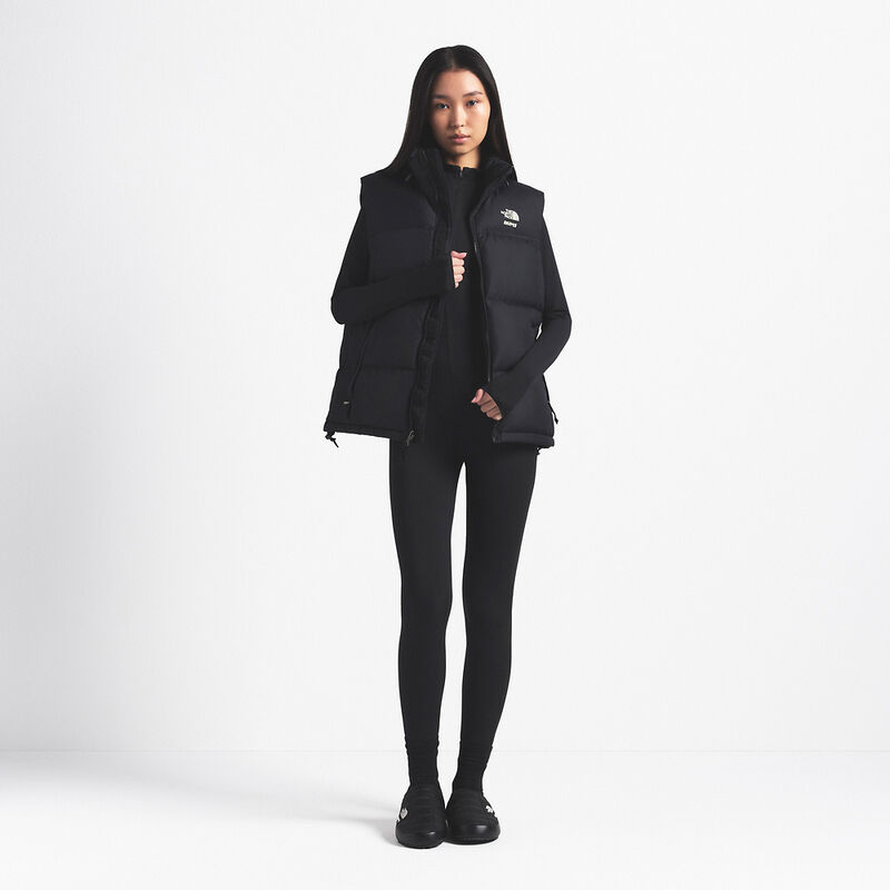 The North Face X SKIMS 1996 Nuptse Vest, SK ONYX, hi-res image number 2