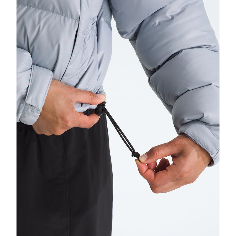 Women's Nuptse Short Jacket, BLUE FLAX, hi-res image number 6