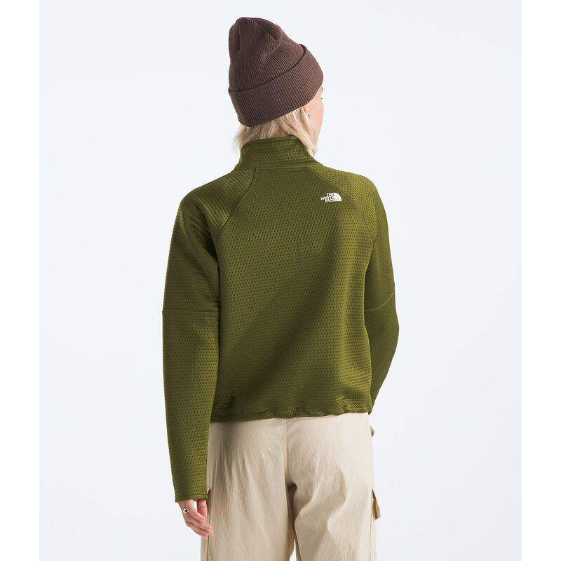 Women's DOTKNIT&trade; Thermal &frac14; Zip, FOREST OLIVE, hi-res image number 5