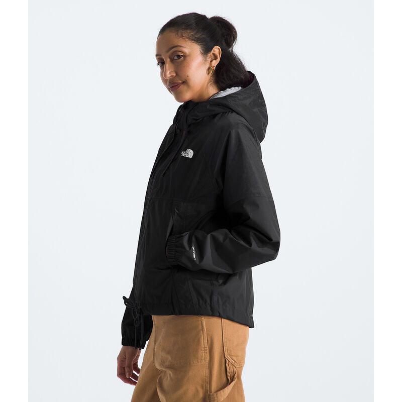 Women's Antora Rain Hoodie, TNF BLACK-NPF, hi-res image number 3