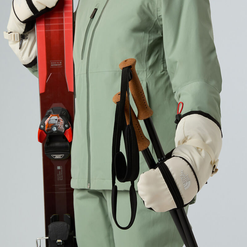 Women's Montana Ski Mitts, WHITE DUNE, hi-res image number 2