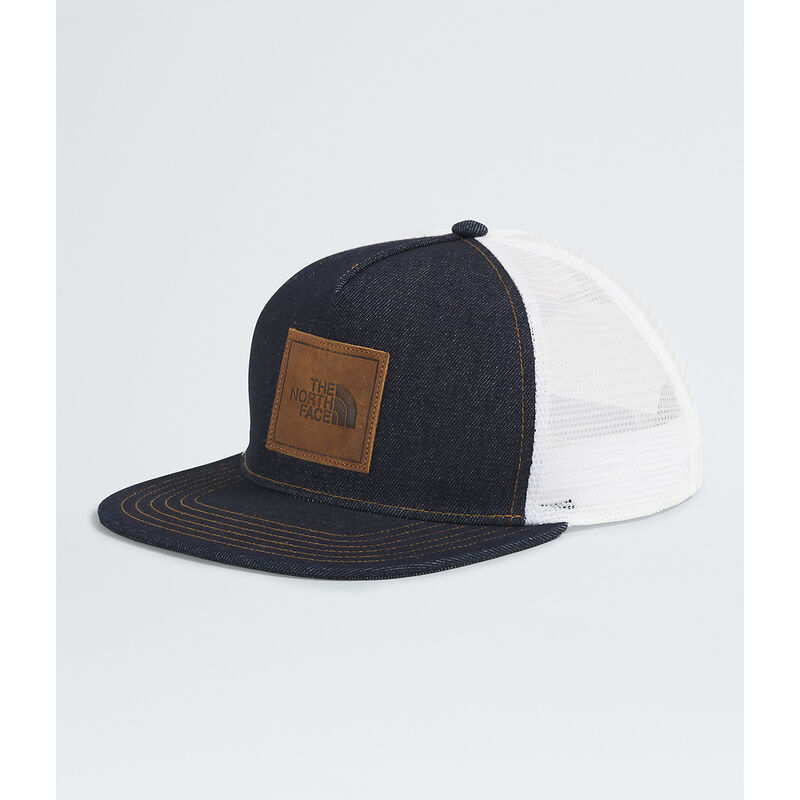 Half Dome Trucker, DENIM-LEATHER PATCH, hi-res image number 1