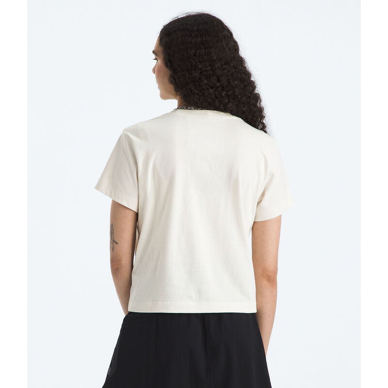 Women's TNF&trade; Essential Simple Dome Cutie Short Sleeve Tee, WHITE DUNE, hi-res image number 3
