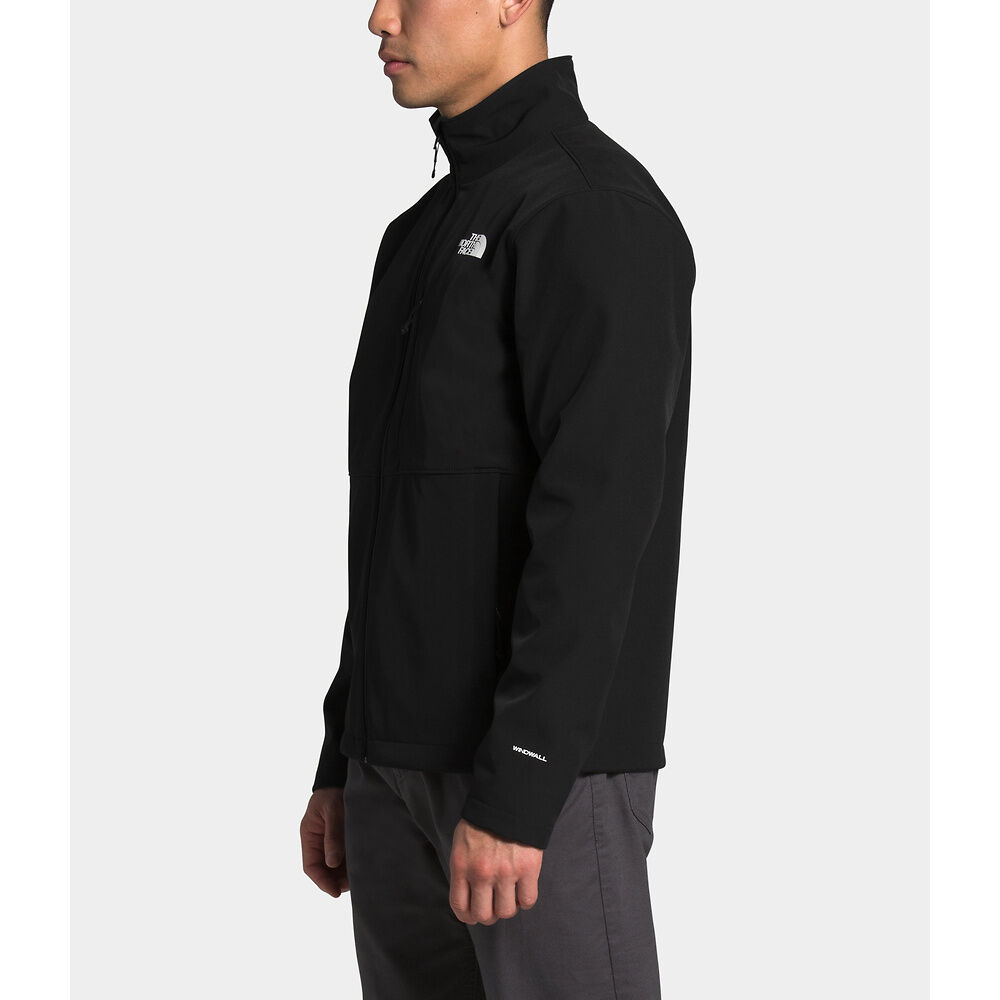 north face men's apex bionic jacket black